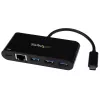 StarTech.com USB-C uz Ethernet adapteris ar 3 portu USB 3.0 centrmezglu un Power Delivery