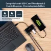 StarTech.com USB-C uz Ethernet adapteris ar 3 portu USB 3.0 centrmezglu un Power Delivery