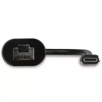StarTech.com USB-C uz Ethernet adapteris 2.5GbE NBASE-T NIC - USB 3.0 Type-C 2.5/1 Gigabit/100 Mbps daudzātruma tīkla adapteris klēpjdatoram RJ45/LAN, saderīgs ar Thunderbolt 3, MacBook Pro, Surface