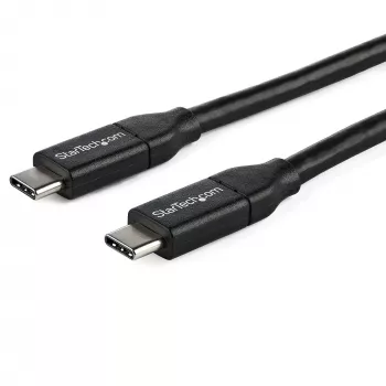 StarTech.com USB-C uz USB-C kabelis ar 5A PD - vīriešu/vīriešu - 1 m (3 pēdas) - USB 2.0 - USB-IF sertificēts