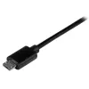 StarTech.com USB2CUB50CM USB-C–Micro-USB B vads, spraudnis–spraudnis, USB 2.0, saderīgs ar Thunderbolt 3, 0,5 m, melns