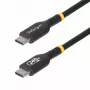 StarTech.com 2m USB-C lādēšanas kabelis, USB-IF sertificēts, 240W PD EPR, USB 2.0, TPE apvalks, vīriešu/vīriešu