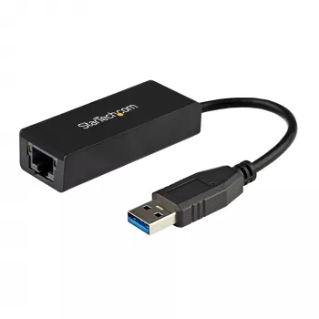 StarTech.com USB 3.0 uz Gigabit Ethernet tīkla adapteris, 10/100/1000 Mbps, USB uz RJ45, USB 3.0 uz LAN adapteris, USB 3.0 Ethernet adapteris (GbE), TAA atbilstošs