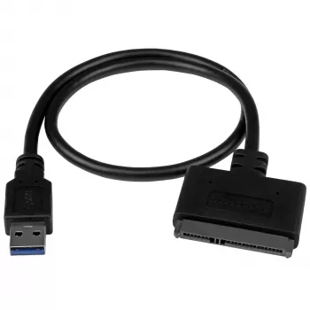 StarTech.com USB 3.1 uz 2.5 collu SATA cietā diska adapteris - USB 3.1 Gen 2 10Gbps ar UASP ārējais HDD/SSD glabāšanas pārveidotājs