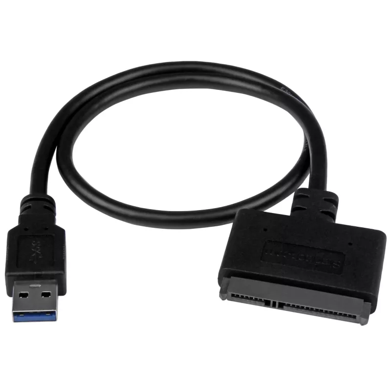 StarTech.com USB 3.1 uz 2.5 collu SATA cietā diska adapteris - USB 3.1 Gen 2 10Gbps ar UASP ārējais HDD/SSD glabāšanas pārveidotājs