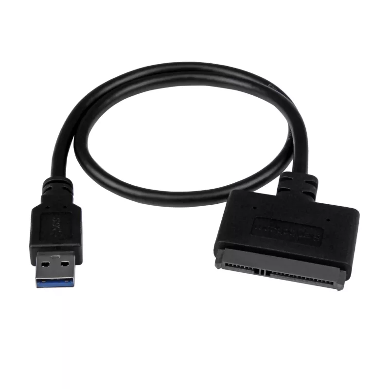 StarTech.com USB 3.1 uz 2.5 collu SATA cietā diska adapteris - USB 3.1 Gen 2 10Gbps ar UASP ārējais HDD/SSD glabāšanas pārveidotājs