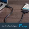 StarTech.com USB 3.1 uz 2.5 collu SATA cietā diska adapteris - USB 3.1 Gen 2 10Gbps ar UASP ārējais HDD/SSD glabāšanas pārveidotājs