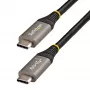 StarTech.com 6ft (2m) USB-C kabelis 5Gbps - Augstas kvalitātes USB-C kabelis - USB 3.0 (5Gbps) Type-C kabelis - 100W (5A) Power Delivery uzlāde, DP Alt Mode - USB C uz C vads - Uzlāde un sinhronizācija