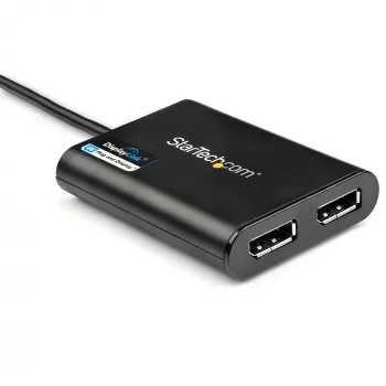 StarTech.com USB 3.0 uz Diviem DisplayPort Adapteris - 4K 60Hz, 3.2 Gen 1 (3.1 Gen 1), USB Type-A, DisplayPort izeja, 4096 x 2160 pikseļi