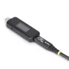 StarTech.com USB-C jaudas testeris, digitālais multimetrs, divvirzienu sprieguma un strāvas mērītājs, līdz 240W PD EPR, pārnēsājams USB-C kabeļa un porta jaudas mērītājs