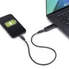 StarTech.com USB-C jaudas testeris, digitālais multimetrs, divvirzienu sprieguma un strāvas mērītājs, līdz 240W PD EPR, pārnēsājams USB-C kabeļa un porta jaudas mērītājs