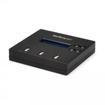 StarTech.com USB zibatmiņu dublikators un dzēsējs 1:2, 1.5 GB/min, LCD displejs