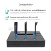 StarTech.com USB zibatmiņu dublikators un dzēsējs 1:2, 1.5 GB/min, LCD displejs