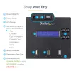StarTech.com USB zibatmiņu dublikators un dzēsējs 1:2, 1.5 GB/min, LCD displejs