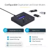StarTech.com USB zibatmiņu dublikators un dzēsējs 1:2, 1.5 GB/min, LCD displejs