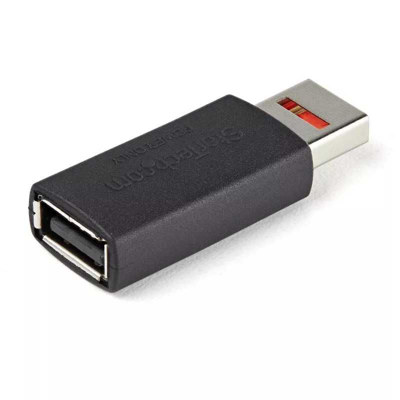 StarTech.com USB datu bloķētājs – USB-A vīrietis uz USB-A sieviete, lādēšanai bez datiem