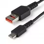 StarTech.com 3ft (1m) Drošs uzlādes kabelis – USB-A uz USB-C datu bloķētājs, tikai uzlādei – bez datu pārraides, aizsargājošs USB adaptera kabelis