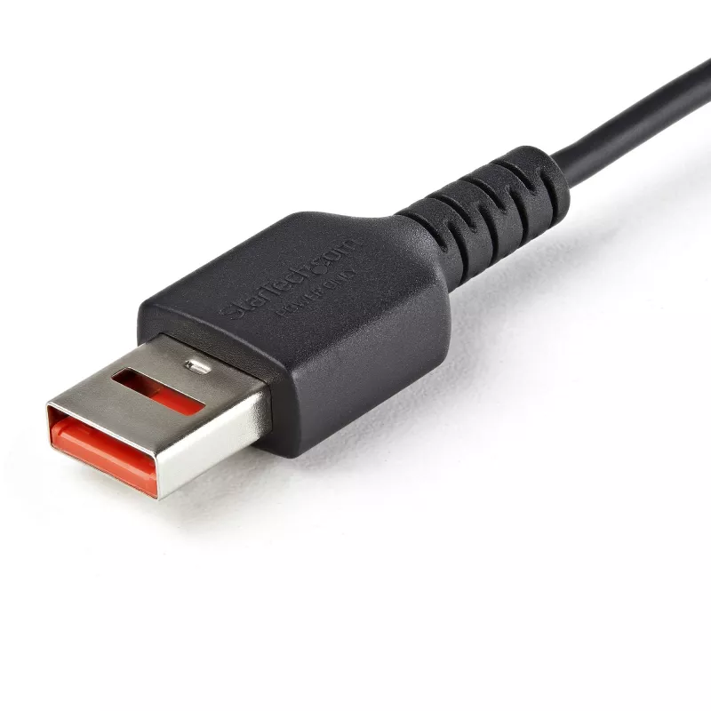 StarTech.com 3ft (1m) Drošs uzlādes kabelis – USB-A uz USB-C datu bloķētājs, tikai uzlādei – bez datu pārraides, aizsargājošs USB adaptera kabelis