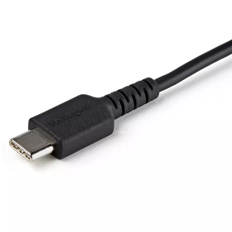 StarTech.com 3ft (1m) Drošs uzlādes kabelis – USB-A uz USB-C datu bloķētājs, tikai uzlādei – bez datu pārraides, aizsargājošs USB adaptera kabelis