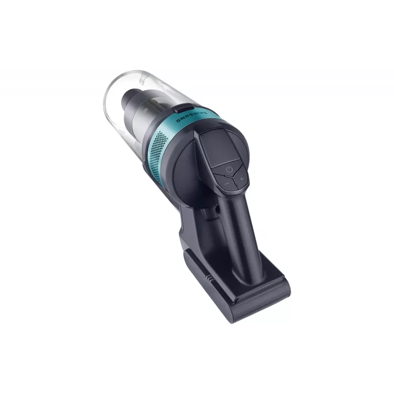 Samsung VS15A6031R1 Bezvadu stieņputekļsūcējs, akumulatora, bez maisa, 0.8 L, 410 W, melns, zaļš