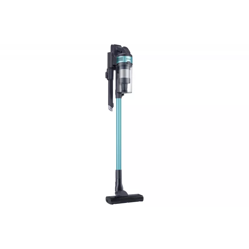 Samsung VS15A6031R1 Bezvadu stieņputekļsūcējs, akumulatora, bez maisa, 0.8 L, 410 W, melns, zaļš