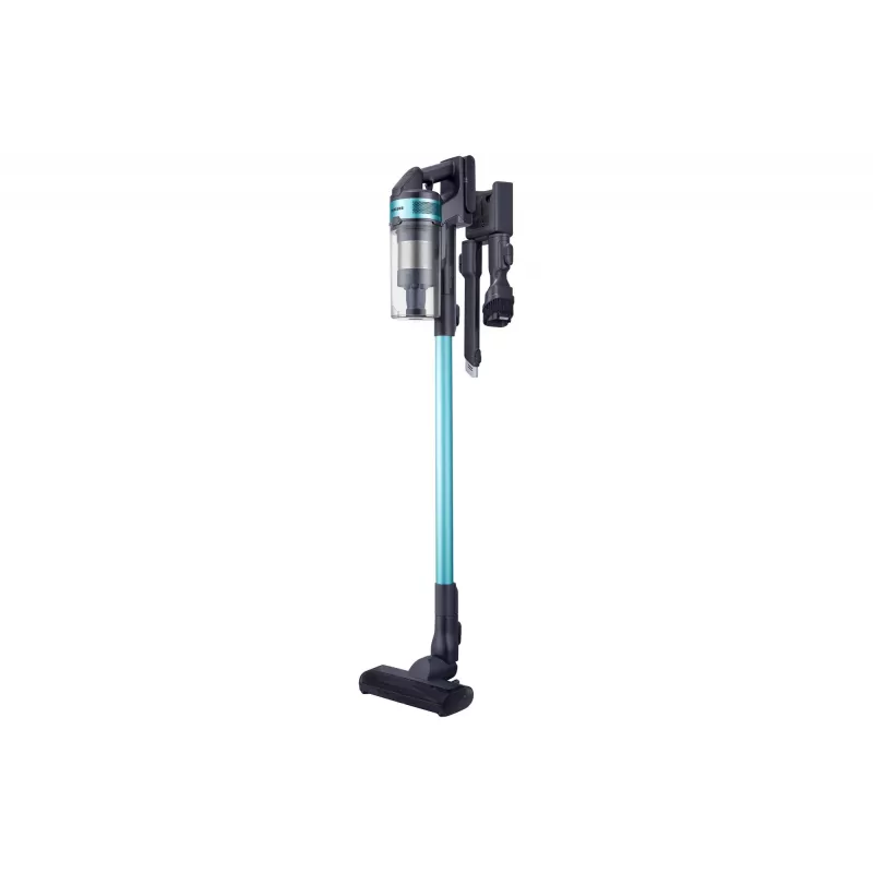 Samsung VS15A6031R1 Bezvadu stieņputekļsūcējs, akumulatora, bez maisa, 0.8 L, 410 W, melns, zaļš