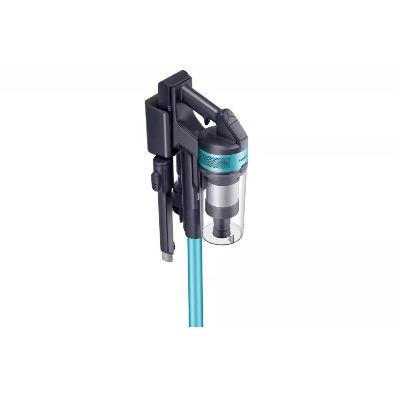 Samsung VS15A6031R1 Bezvadu stieņputekļsūcējs, akumulatora, bez maisa, 0.8 L, 410 W, melns, zaļš