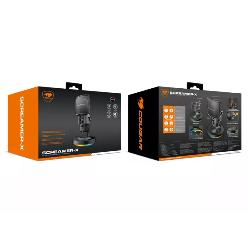 COUGAR Screamer-X studijas mikrofons