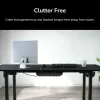 COUGAR Gaming E-GRAV 180 Melns Taisnstūrveida Ogles šķiedras 180x80cm