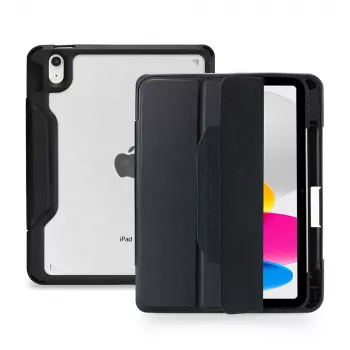 DEQSTER Rugged MAX Maciņš iPad 10.9 collu (10. paaudze), Melns