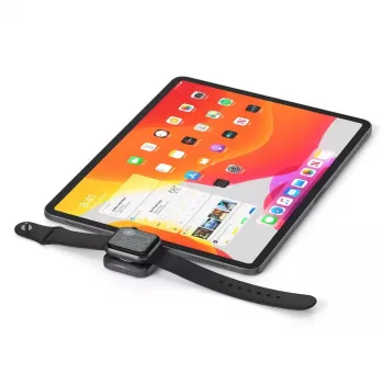 Satechi ST-TCMCAWM Apple Watch uzlādes statīvs - melns/sudrabs/balts alumīnijs