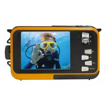 Kompaktkamera Easypix W3027 Wave 5 MP 1280 x 720 pikseļi Oranžs