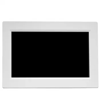 Denver Frameo PFF-1015W digitālais fotorāmītis, 10,1 collas (25,4 cm), skārienjutīgs ekrāns, Wi-Fi, 16 GB, balts