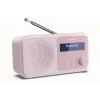 Pārnēsājamais radio Sharp DR-P420 digitālais uztvērējs DAB DAB+ FM rozā