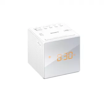 Sony ICF-C1 modinātājpulkstenis ar FM/AM radio, 0.1 W