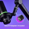 HyperX DuoCast - USB mikrofons (Melns) - RGB apgaismojums