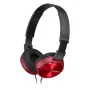 Sony MDR-ZX310AP viedtālruņa austiņas, sarkanas