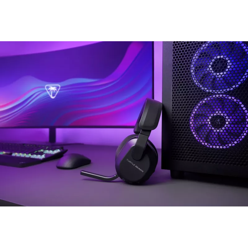 Turtle Beach Stealth 600 Melns Bezvadu Spēļu Austiņas PC, PS5, PS4 un Mobilajām Ierīcēm