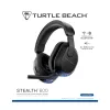 Turtle Beach Stealth 600 Melns PlayStation Bezvadu Spēļu Austiņas ar līdz 80h Akumulatoru, 50mm Skaļruņiem un Bluetooth PS5, PS4, PC un Mobilajām Ierīcēm