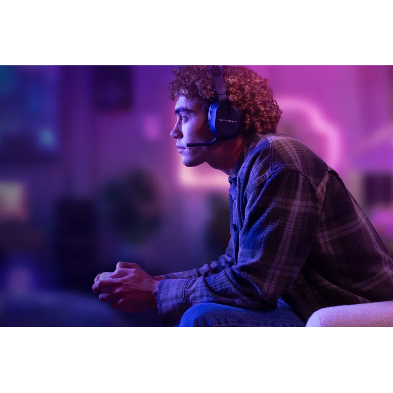 Turtle Beach Stealth 500 Melns PlayStation Bezvadu Spēļu Austiņas ar līdz 40h Akumulatoru un Bluetooth PS5, PS4, PC un Mobilajām Ierīcēm