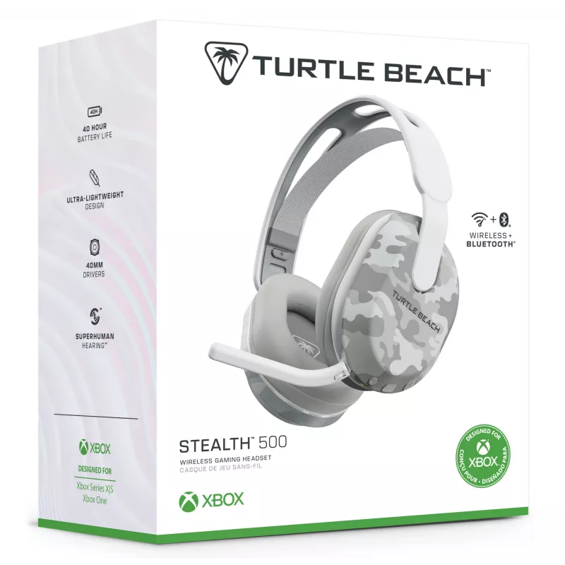 Turtle Beach Stealth 500 XB TBS-2103-95 bezvadu austiņas spēlēm Xbox, Arctic Camo