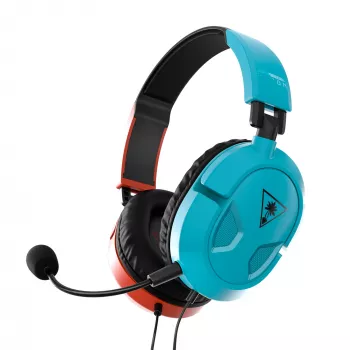 Turtle Beach Recon 50 vadu spēļu austiņas, galvas saite, zila, sarkana