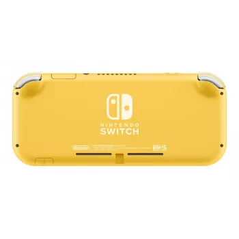 Nintendo Switch Lite rokas spēļu konsole ar 14 cm (5,5") LCD skārienekrānu, 32 GB, NVIDIA Tegra, analogā / digitālā, virziena spilventiņš, pogas, Wi-Fi, Bluetooth, dzeltenā krāsā