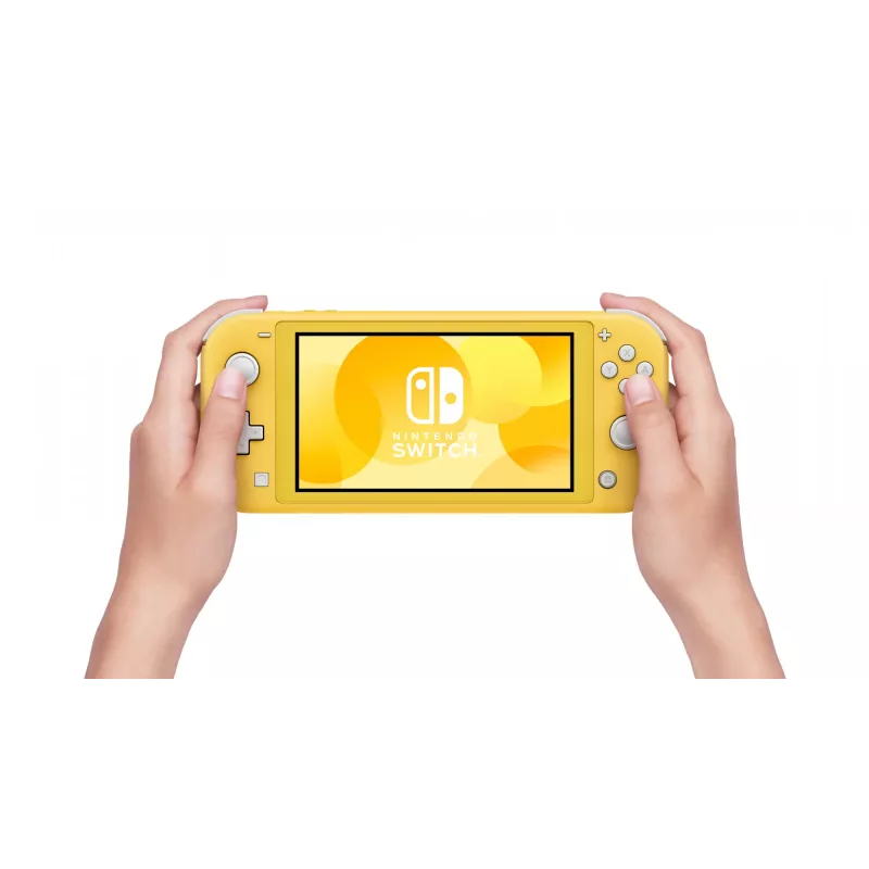 Nintendo Switch Lite dzeltenā krāsā — rokas konsole