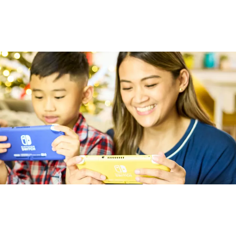 Nintendo Switch Lite dzeltenā krāsā — rokas konsole
