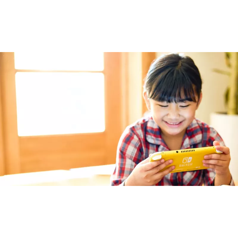 Nintendo Switch Lite dzeltenā krāsā — rokas konsole