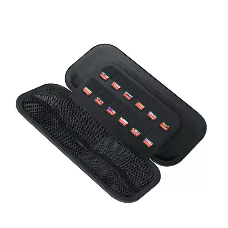 Cietais ceļojuma futrālis Belkin ENA002HQCH Nintendo, Melns — 145×293×46 mm