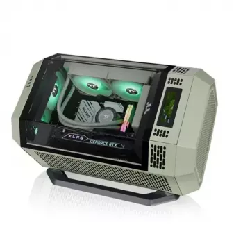 Pārveidošanas komplekts no torņa uz plauktu Thermaltake AC-074-ONENAN-A1 Full Tower Zaļš