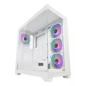 PC korpuss LC-Power LC-715W-ON Midi Tower Balts