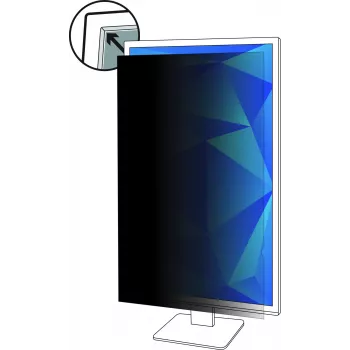 3M Privātuma filtrs 25 collu portreta monitoram, 16:9, PF250W9P, 63.5 cm (25 colli), 16:9, monitors, bezrāmja displeja privātuma filtrs, spīdīgs/matēts, pretatspīduma